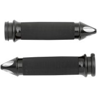 Håndtag Custom Spike End Sort Anodiseret AVON GRIPS