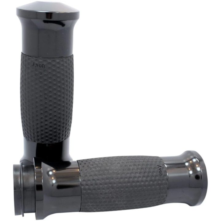 Håndtag Gel Grips Sort AVON GRIPS Par