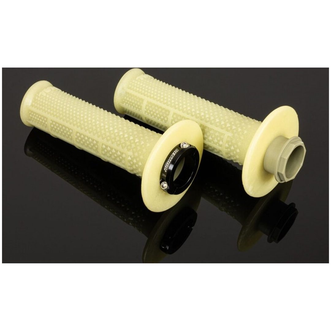 Håndtag MX R-Works Lock-On Aramid Tapered Half Waffle RENTHAL
