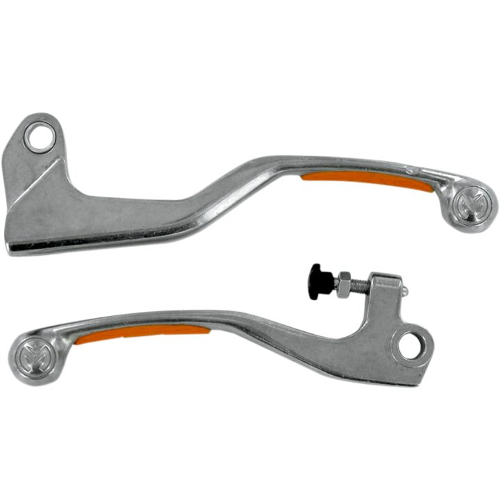 Håndtagssæt Competition Bremse/Kobling Aluminium MOOSE RACING Orange