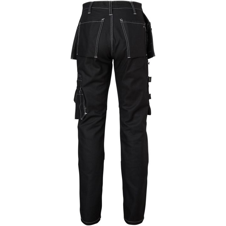 Håndværkerbukser 316 Cordura Sort Top Swede 32 – billede 3