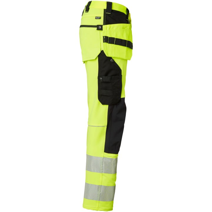 Håndværkerbukser Fluorescerende Gul/Sort Top Swede C44 – billede 2