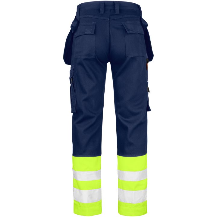 Håndværkerbukser med advarsel 2277 Practical Marine/Gul Jobman C44 – billede 3