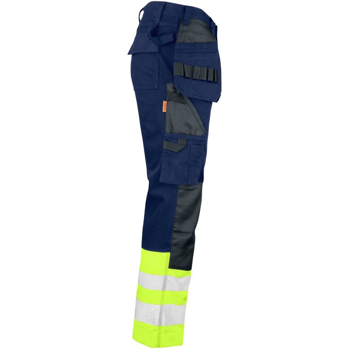 Håndværkerbukser med advarsel 2277 Practical Marine/Gul Jobman C44 – billede 4