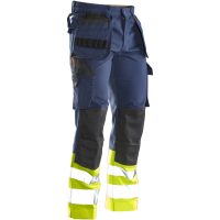 Håndværkerbukser med advarsel 2277 Practical Marine/Gul Jobman