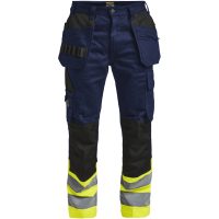 Håndværkerbukser med advarsel 2277 Practical Marine/Gul Jobman