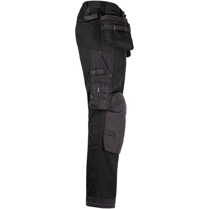 Håndværkerbukser Stretch 2164 Technical Sort Jobman C146 – billede 4