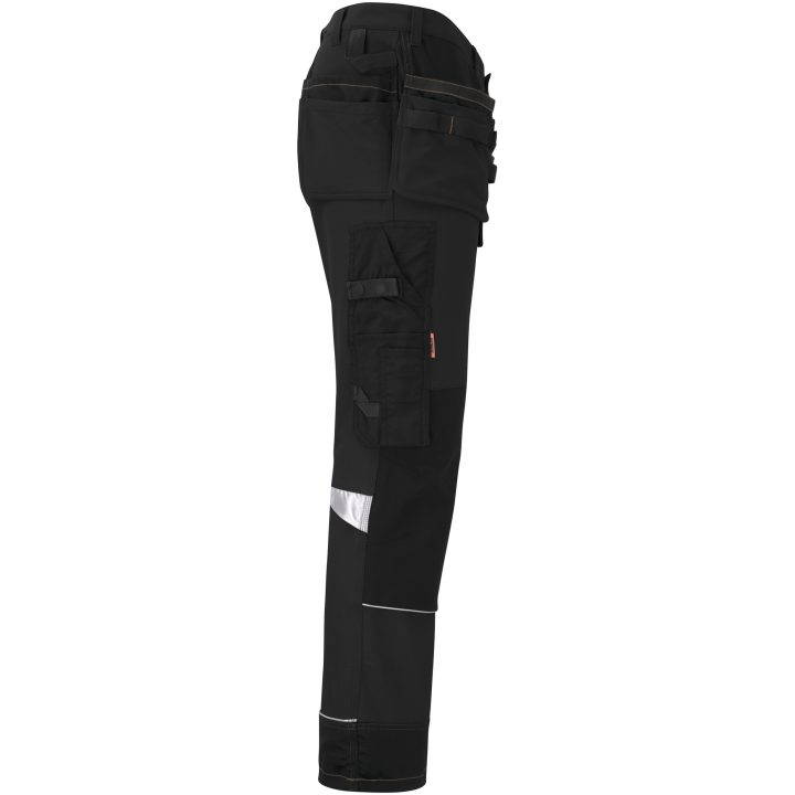 Håndværkerbukser Stretch 2191 Advanced Sort Jobman C146 – billede 2