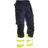 Håndværkerbukser Varsel 2513 Practical Marine/Gul Jobman C44 – miniature 1