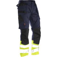 Håndværkerbukser Varsel 2513 Practical Marine/Gul Jobman