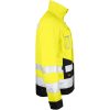 Håndværkerjakke Hi-Vis 1231 Technical Gul/sort Jobman XXXL – miniature 4