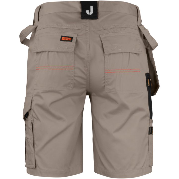 Håndværkershorts 2722 Practical Khaki/Sort Jobman C42 – billede 3