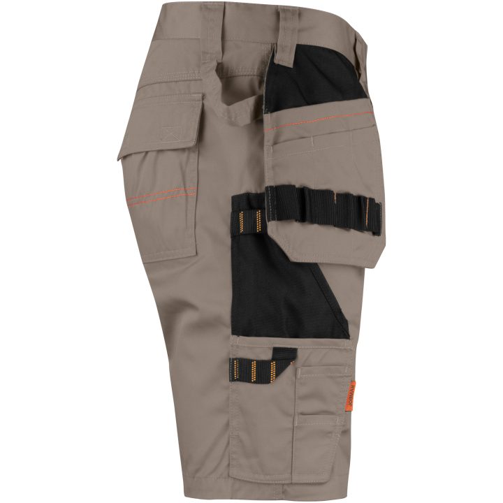 Håndværkershorts 2722 Practical Khaki/Sort Jobman C42 – billede 4
