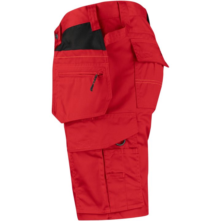 Håndværkershorts 2722 Practical Rød/Sort Jobman C42 – billede 2