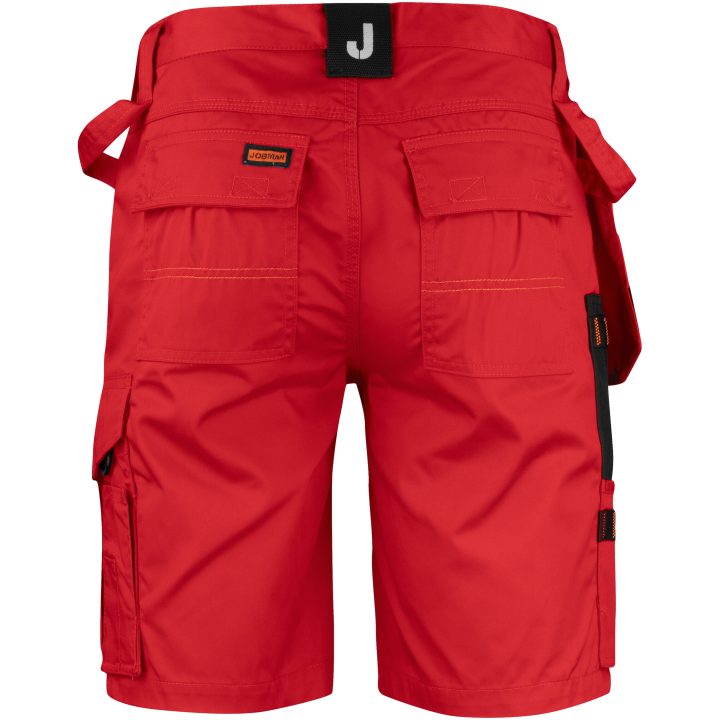 Håndværkershorts 2722 Practical Rød/Sort Jobman C42 – billede 3