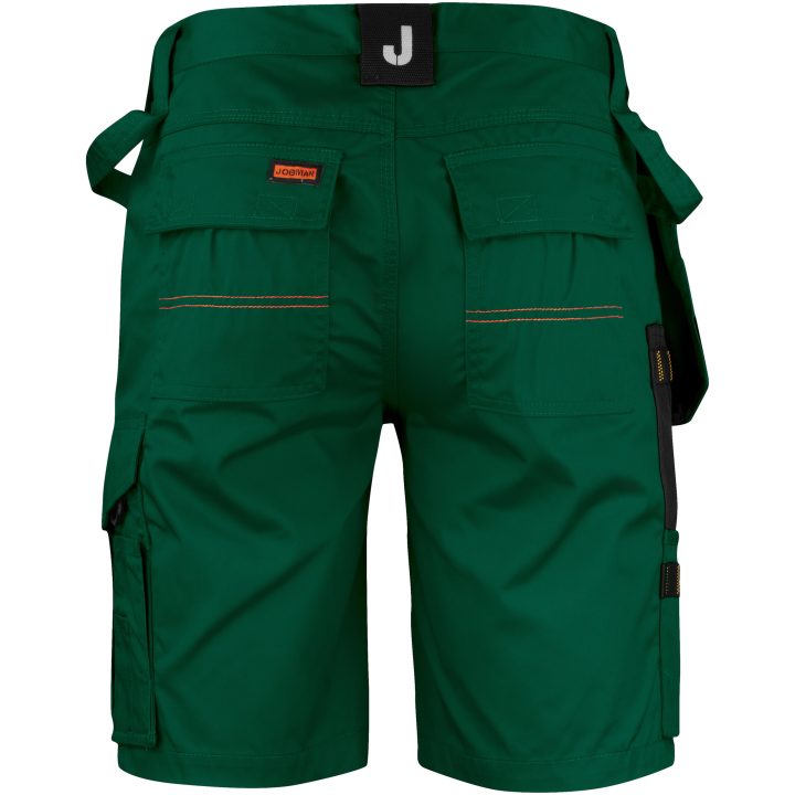 Håndværkershorts 2722 Practical Skovgrøn/Sort Jobman C42 – billede 3