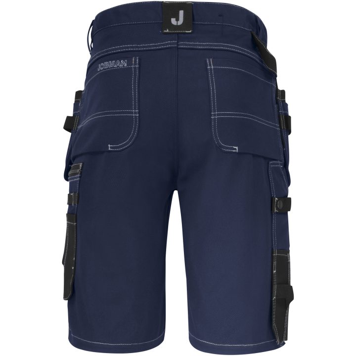 Håndværkershorts Bomuld 2733 Technical Marine/Sort Jobman C44 – billede 3