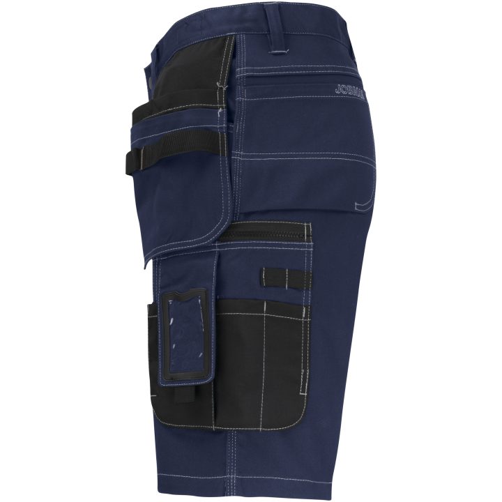 Håndværkershorts Bomuld 2733 Technical Marine/Sort Jobman C44 – billede 4