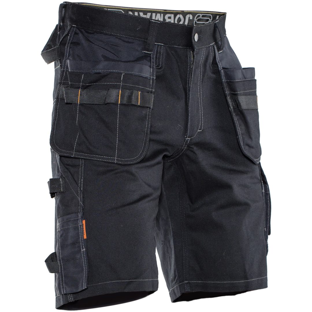 Håndværkershorts Bomuld 2733 Technical Sort Jobman C44