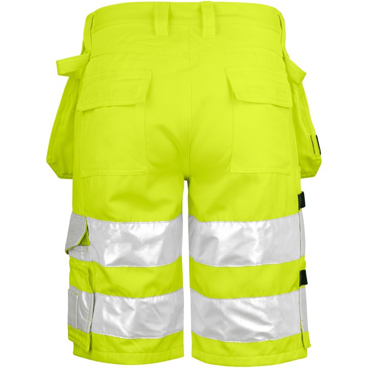 Håndværkershorts Hi-Vis 2205 Practical Gul Jobman C42 – billede 3