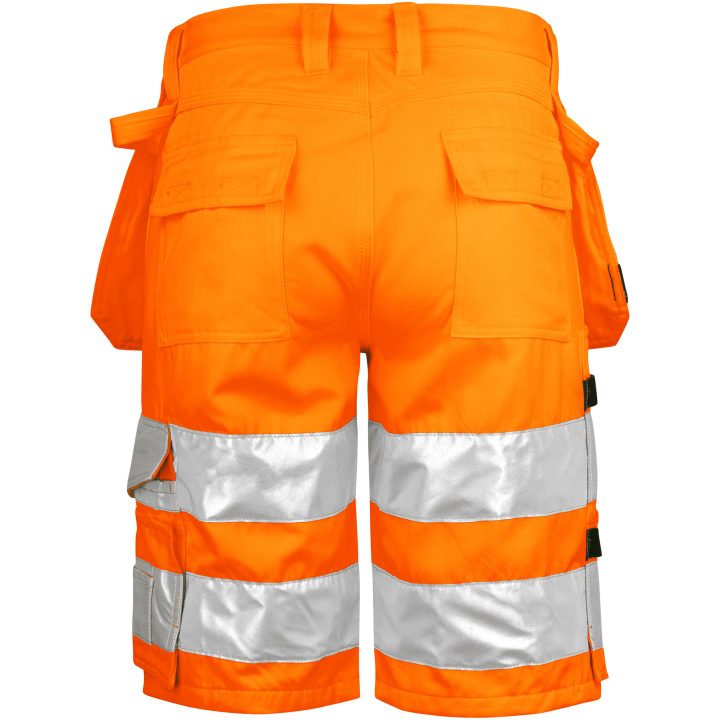 Håndværkershorts Hi-Vis 2205 Practical Orange Jobman C42 – billede 3