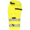 Håndværkershorts Hi-Vis 2207 Technical Gul Jobman C46 – miniature 3