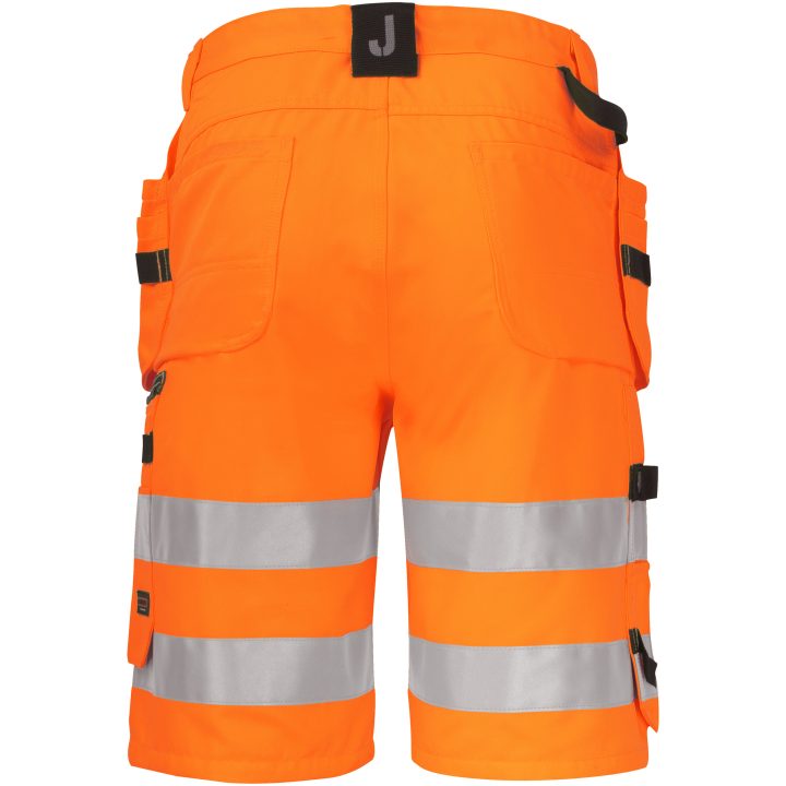 Håndværkershorts Hi-Vis 2207 Technical Orange Jobman C46 – billede 3
