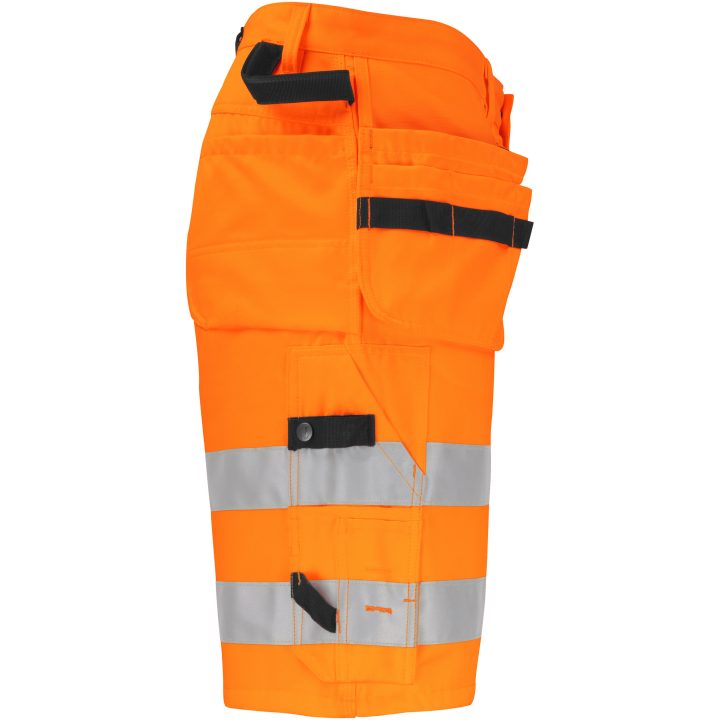 Håndværkershorts Hi-Vis 2207 Technical Orange Jobman C46 – billede 4