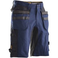 Håndværkershorts Stretch 2168 Technical Marine/Sort Jobman