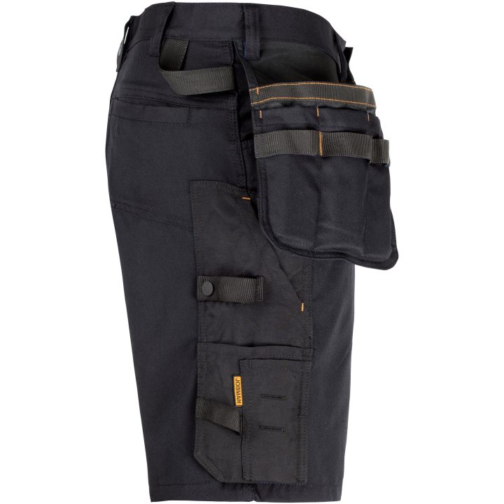 Håndværkershorts Stretch 2168 Technical Sort Jobman C44 – billede 4