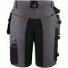 Håndværkershorts Stretch 2196 Advanced Mørkegrå/Sort Jobman C44 – miniature 3