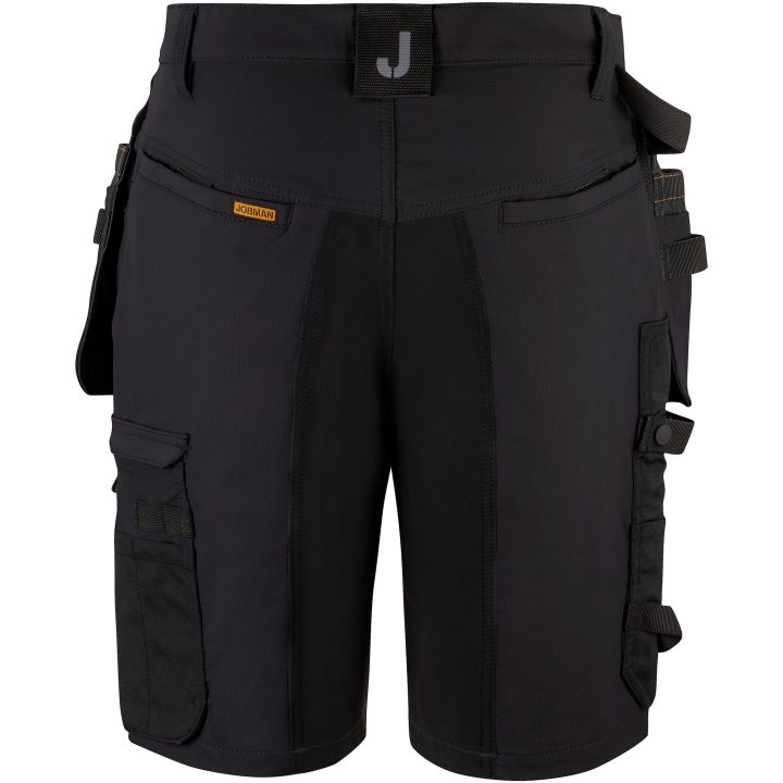 Håndværkershorts Stretch 2196 Advanced Sort Jobman C44 – billede 2