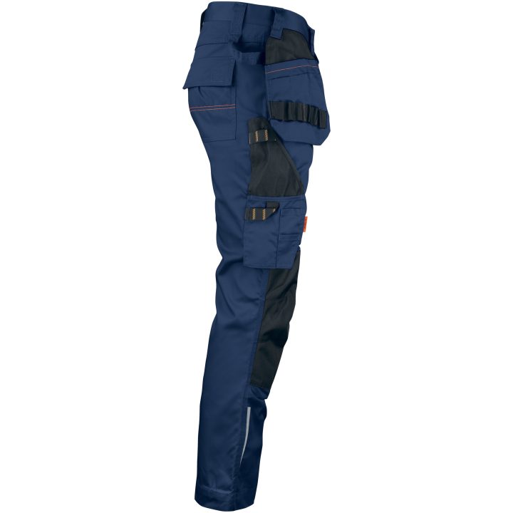 Håndværksbukser 2322 Practical Marine/Sort Jobman C42 – billede 4