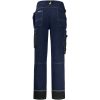 Håndværksbukser Bomuld 2732 Technical Marine/Sort Jobman C146 – miniature 2