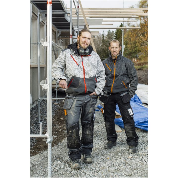 Håndværksbukser Core 2181 Advanced Mørkegrå/Sort Jobman C148 – billede 5