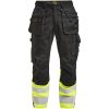 Håndværksbukser Core Stretch Varsel 2134 Technical Sort/Gul Jobman C146 – miniature 1
