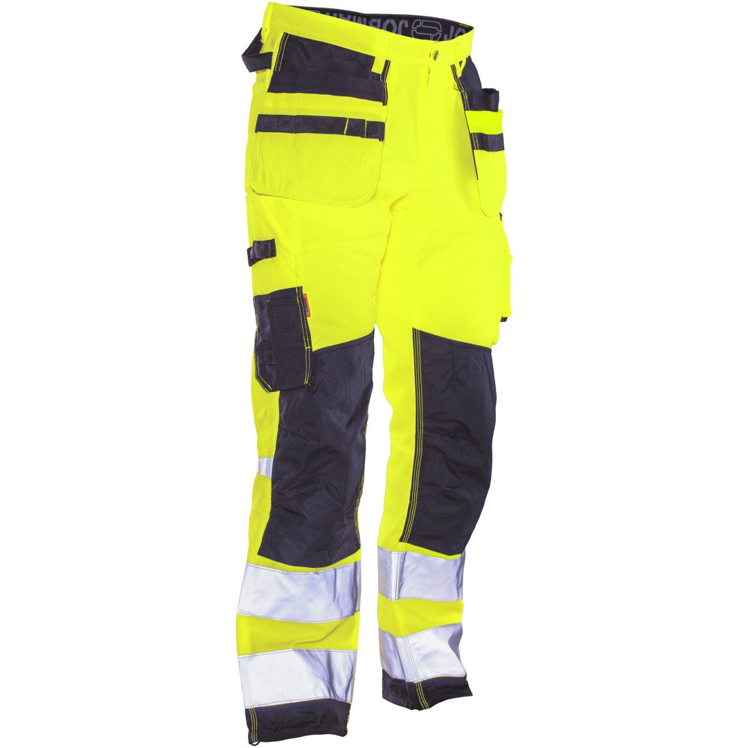 Håndværksbukser Star Varsel 2222 Technical Gul/sort Jobman C148