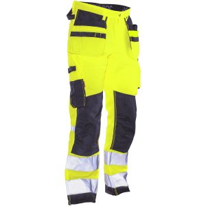 Håndværksbukser Star Varsel 2222 Technical Gul/sort Jobman