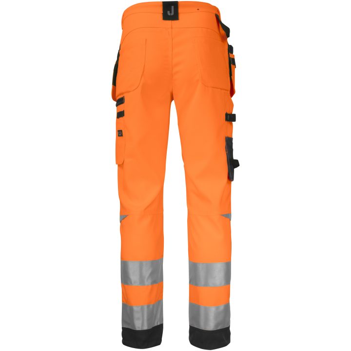 Håndværksbukser Star Varsel 2222 Technical Orange/Sort Jobman C148 – billede 2