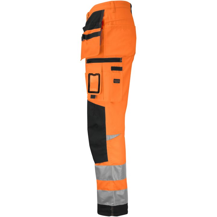 Håndværksbukser Star Varsel 2222 Technical Orange/Sort Jobman C148 – billede 4
