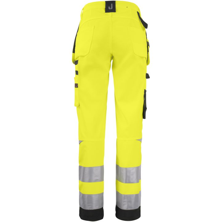 Håndværksbukser Star Varsel Dame 2272 Technical Gul/sort Jobman DA38 – billede 2