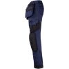 Håndværksbukser Stretch 2164 Technical Marine/Sort Jobman C146 – miniature 2