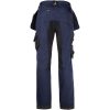 Håndværksbukser Stretch 2164 Technical Marine/Sort Jobman C146 – miniature 3