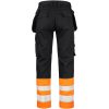 Håndværksbukser Varsel 2277 Practical Sort/Orange Jobman C44 – miniature 3