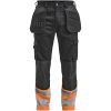 Håndværksbukser Varsel 2277 Practical Sort/Orange Jobman C44 – miniature 1