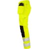 Håndværksbukser Varsel 2377 Practical Gul/sort Jobman C42 – miniature 2