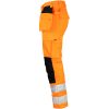 Håndværksbukser Varsel 2377 Practical Orange/Sort Jobman C42 – miniature 2