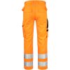 Håndværksbukser Varsel 2377 Practical Orange/Sort Jobman C42 – miniature 3