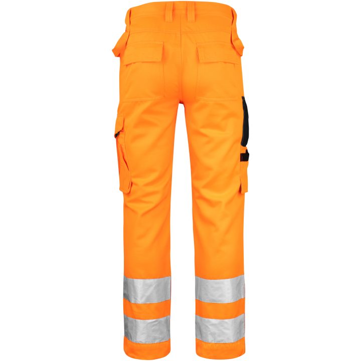 Håndværksbukser Varsel 2377 Practical Orange/Sort Jobman C42 – billede 3