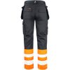 Håndværksbukser Varsel 2513 Practical Sort/Orange Jobman C44 – miniature 3